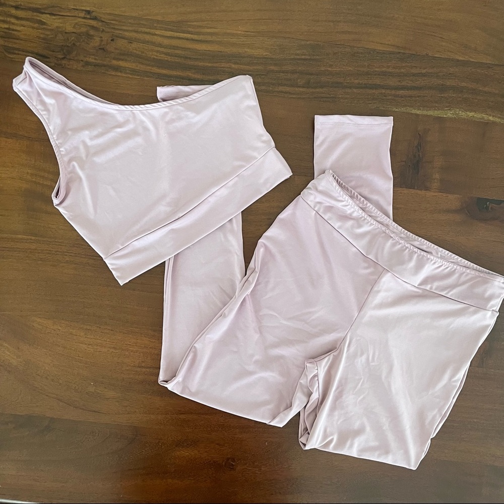 Dusty Lavender Active Wear Set NWOT